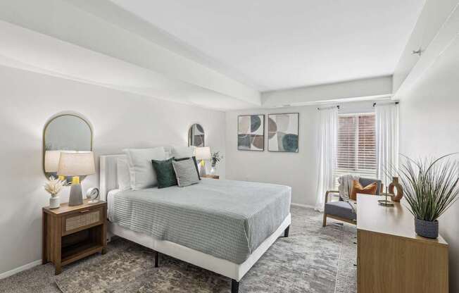 Beautiful Bright Bedroom With Wide Windows at Columbia Pointe, Columbia, MD