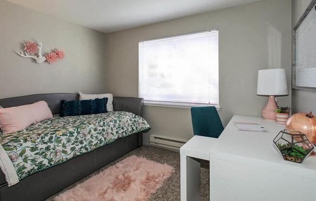 lots of natural light in apartment