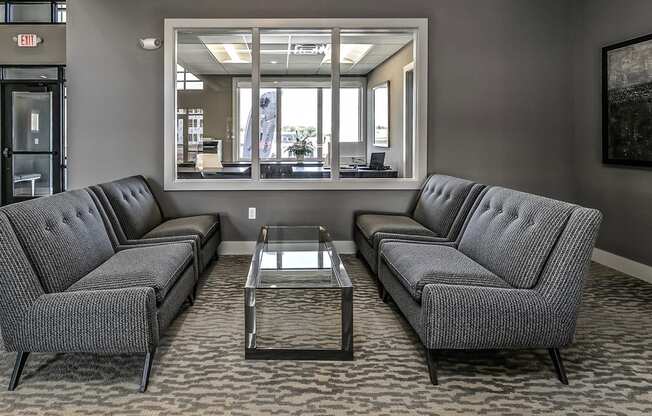 Clubroom at The Apartments at Lux 96 in Papillion, NE
