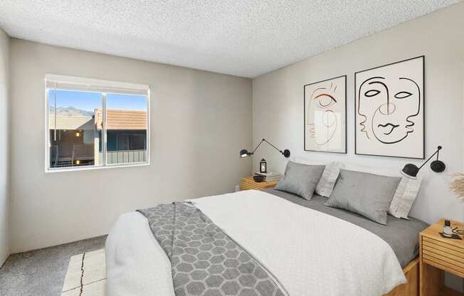 Model bedroom