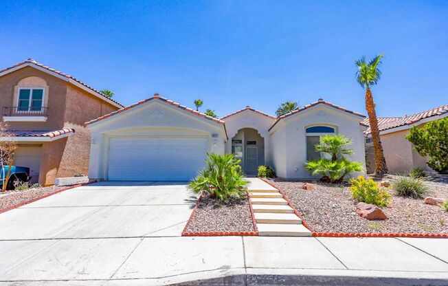 Single Story 3 Bedroom Summerlin Home