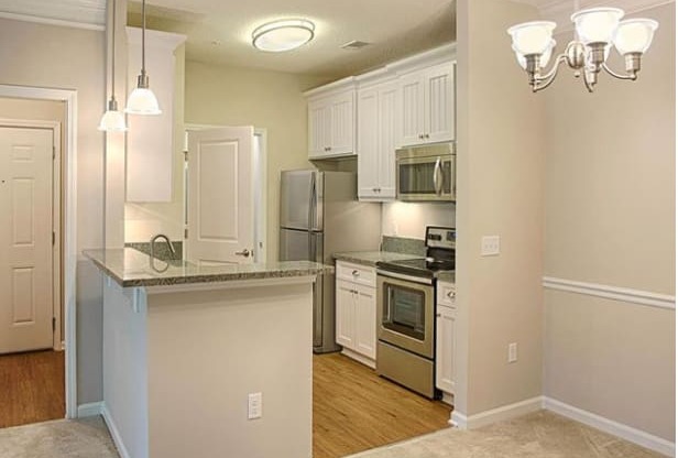 greystone at riverchase one bedroom kitchen