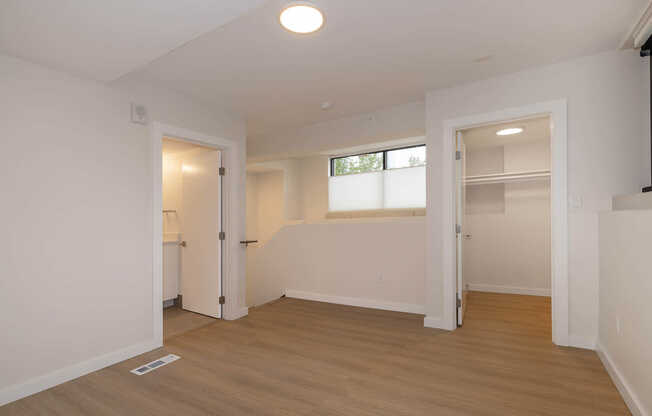 Bedroom with Hard Surface Flooring