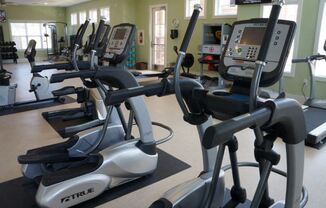 Fitness Center at Stallings Mill Apartments, Clayton, NC