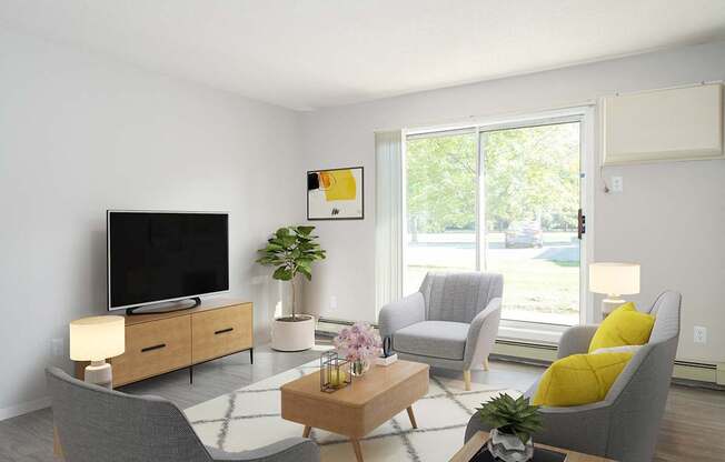 Modern Living Room at Prosper West, Waite Park Minnesota