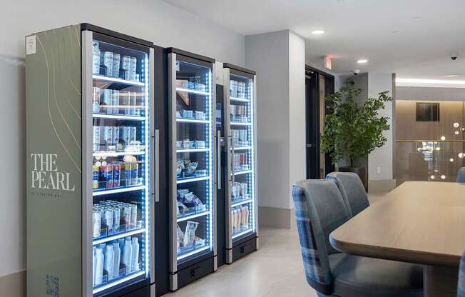 Vending Machines at The Pearl at Station Bay, South Amboy, NJ 08879