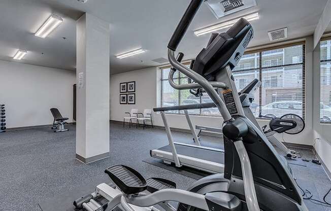 Gym Mill Creek WA Apts for rent l Vintage at Mill Creek Senior Apartments