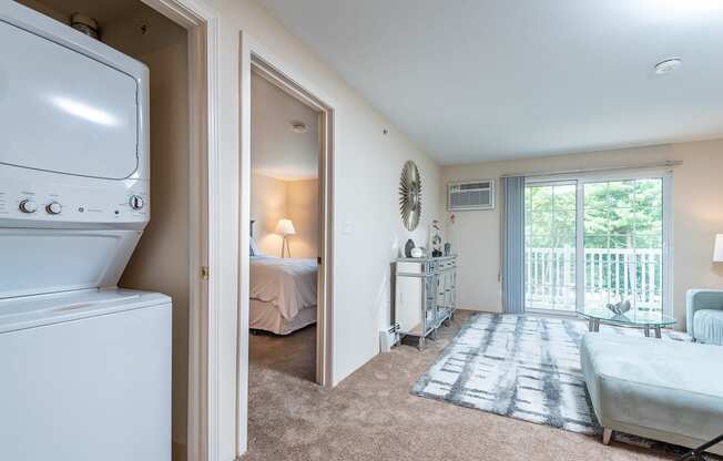 Two bedroom with laundry units