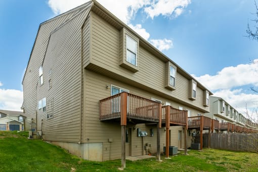 Patriot Pointe Townhomes Junction City, KS  Rear Exterior