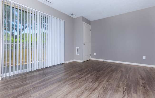 upgraded Living Room/ Family Room with vinyl plank flooring  at 444 Park Apartments, Richmond Heights, OH, 44143