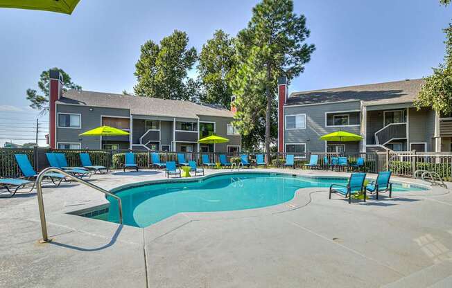 Outdoor Pool with Sundeck