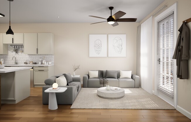 1 bed, 1 bath, 671 sqft, $1,236