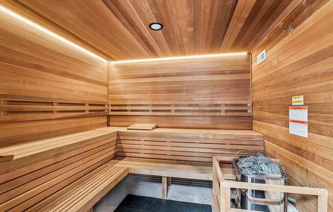 Analog PDX Apartments in Portland, Oregon Sauna