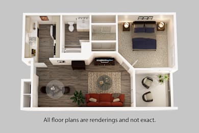 1 bed, 1 bath, 735 sqft, $2,175