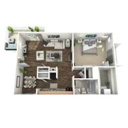 1 bed, 1 bath, 800 sqft, $1,565