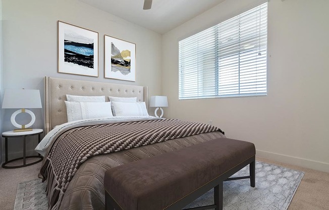 Bedroom at Portola, Carlsbad, California