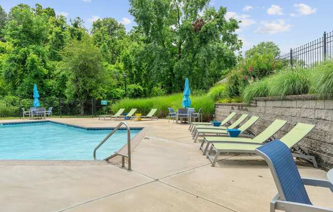 Outdoor Pool with Sundeck