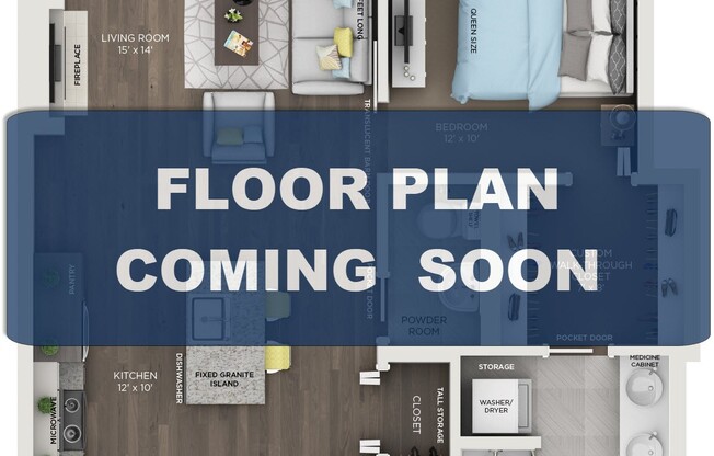 2 beds, 2 baths, 857 sqft, $1,055