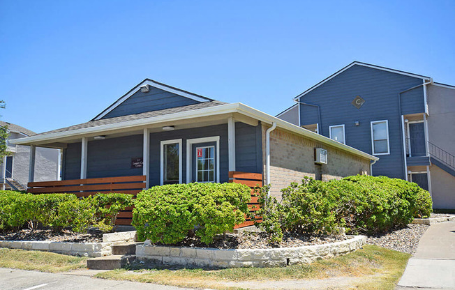 Exterior of leasing office