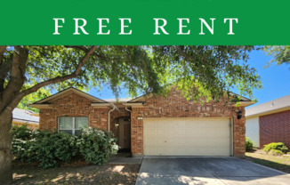 2 Weeks Free REnt / 3/2/2 Home in the Kramer Farm Neighborhood! Near Randolph Air Force Base / Fireplace / Fenced in  Yard / Covered Patio