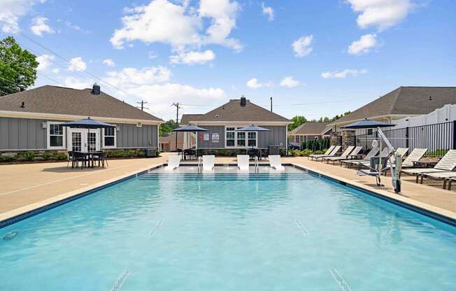 Large Pool at Zora University, Charlotte, North Carolina