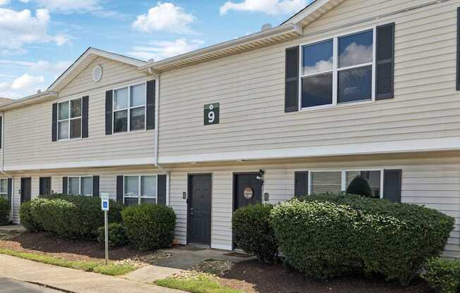 A building with the number 9 on it.