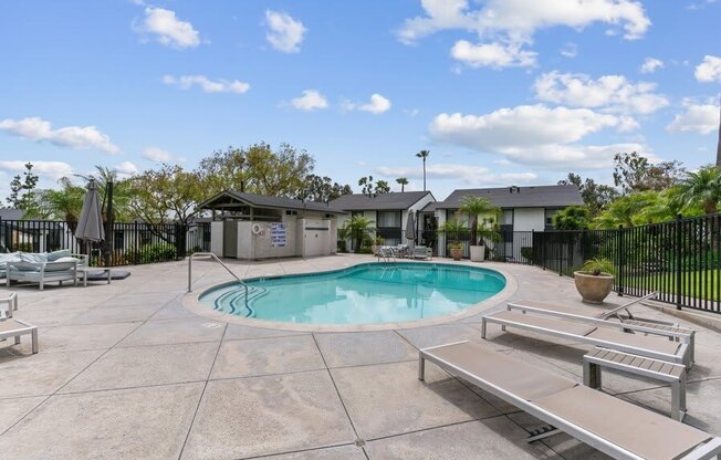 Community pool and sundeck