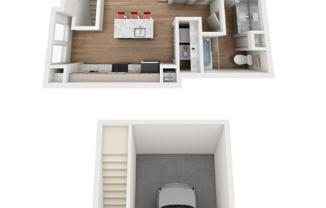 1 bed, 1 bath, 853 sqft, $1,339