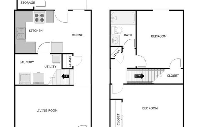 2 beds, 1 bath, 885 sqft, $1,150