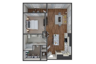 1 bed, 1 bath, 915 sqft, $2,399