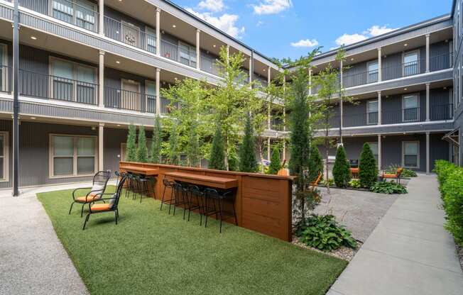 Courtyard Area