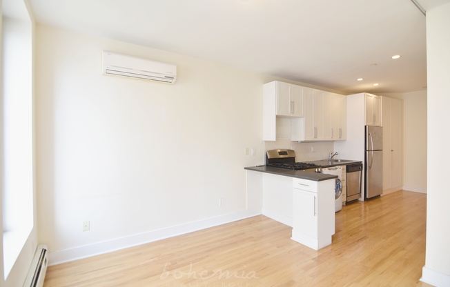 1 bed, 1 bath, $3,200, Unit 3-W