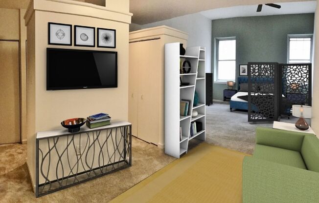 Studio, 1 bath, $1,400, Unit 405