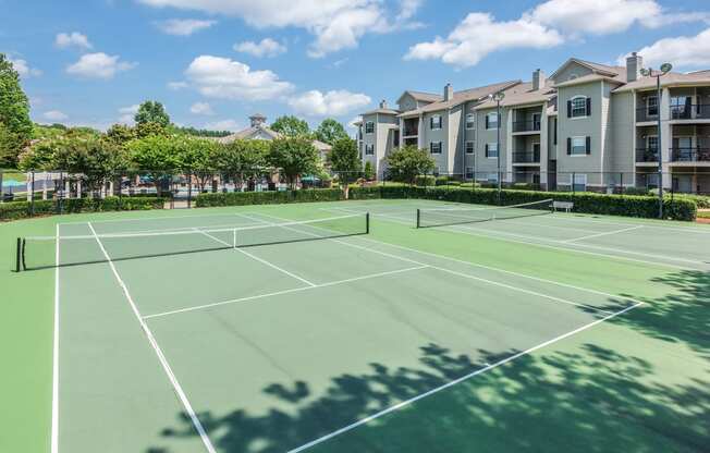 Cheswyck at Ballantyne apartments tennis court