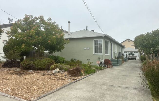 Great natural light on a side by side duplex with parking onsite
