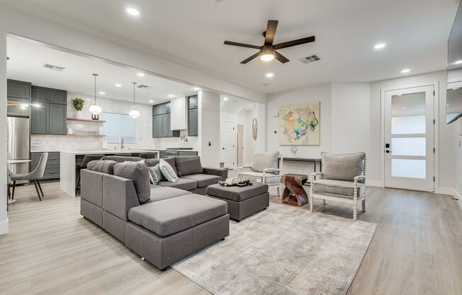 FULLY FURNISHED! Exudes sophistication with designer touches throughout