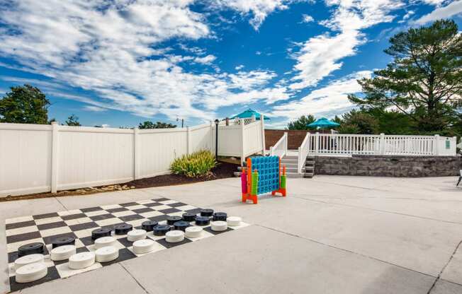 Pool Games at The Everett  Apartments in Roanoke, VA