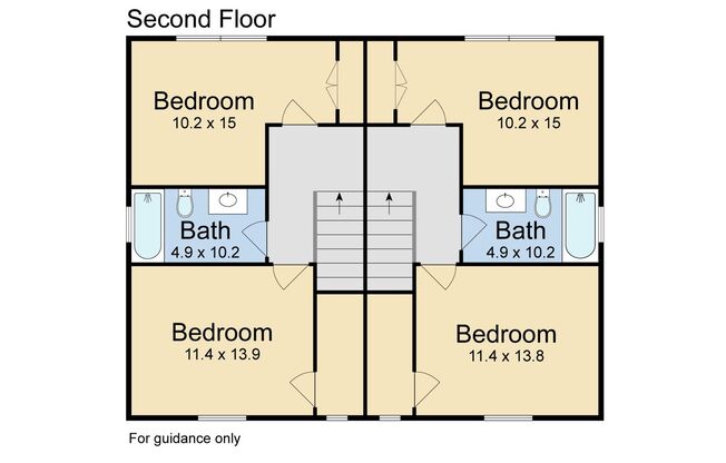 2 beds, 2 baths, 1,400 sqft, $1,775