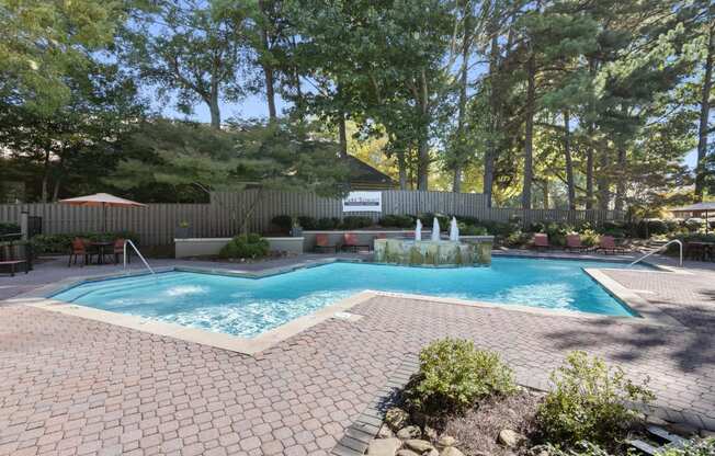 pool sundeck at  at Park Summit Apartments in Decatur, GA 30033