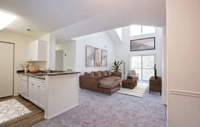 Gorgeous Living Room at Town Walk at Hamden Hills, Connecticut