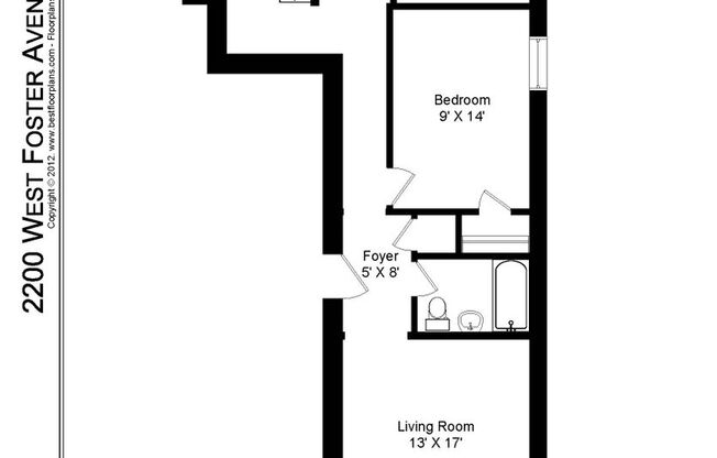 2 beds, 1 bath, 920 sqft, $2,150, Unit 2200-1