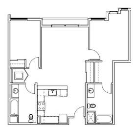 2 beds, 1.8 baths, 925 sqft, $2,100