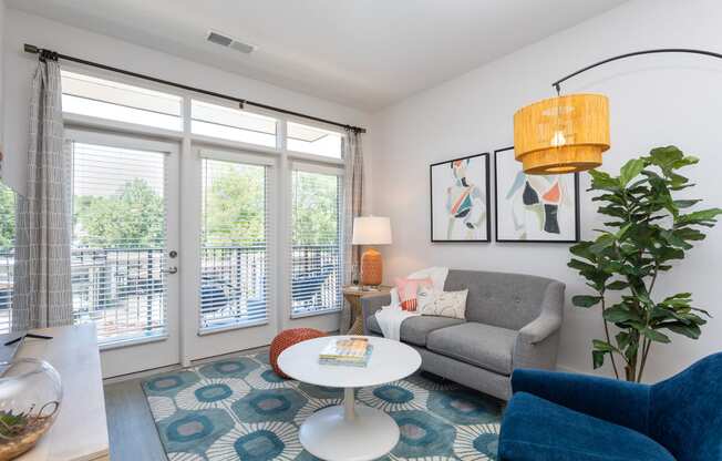 Living room interior2 at Link Apartments® Linden, North Carolina, 27517