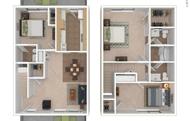 3 beds, 2.5 baths, 1,311 sqft, $1,545