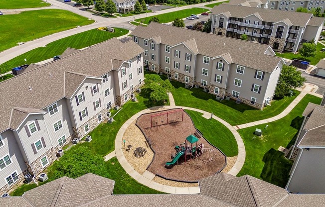 Aerial View of Woodland Park