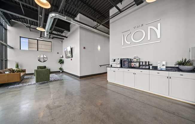 a view of the lobby at the icon offices in san francisco  at The Icon, Richmond, VA