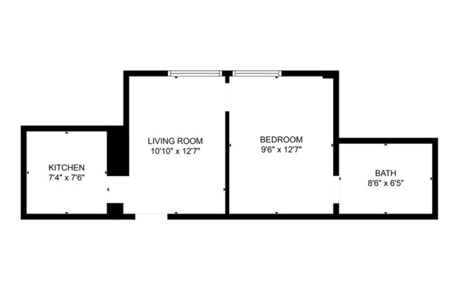 1 bed, 1 bath, 350 sqft, $570, Unit 305