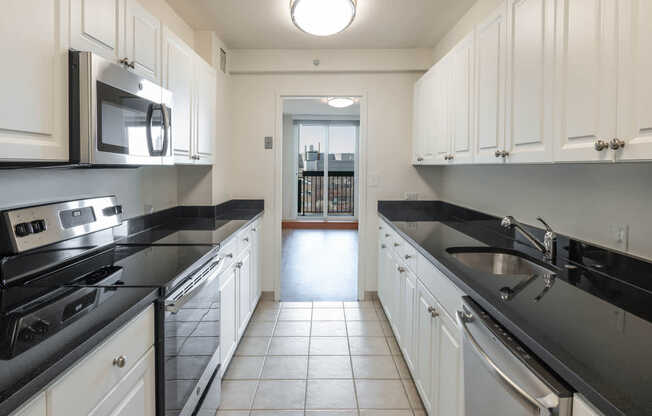 Kitchen with Stainless Steel Appliances