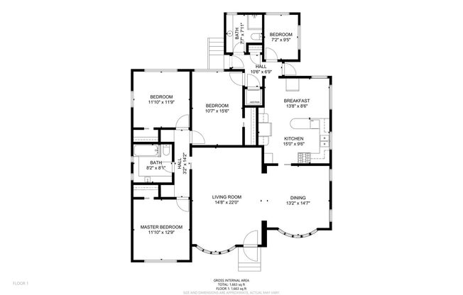 4 beds, 2 baths, $7,100, Unit 5024 Rockford Dr