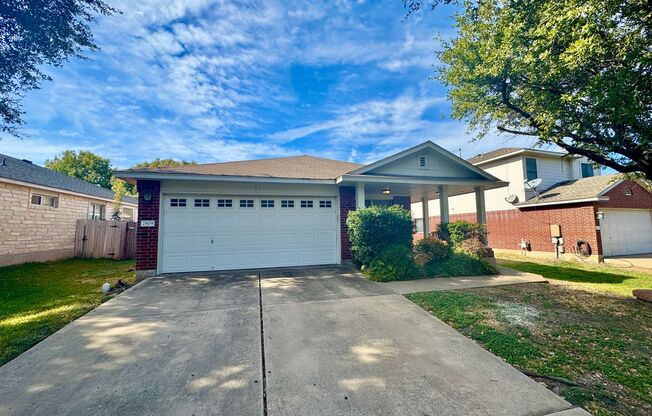 Great 3BD 2BA home in Blockhouse Creek: Cedar Park